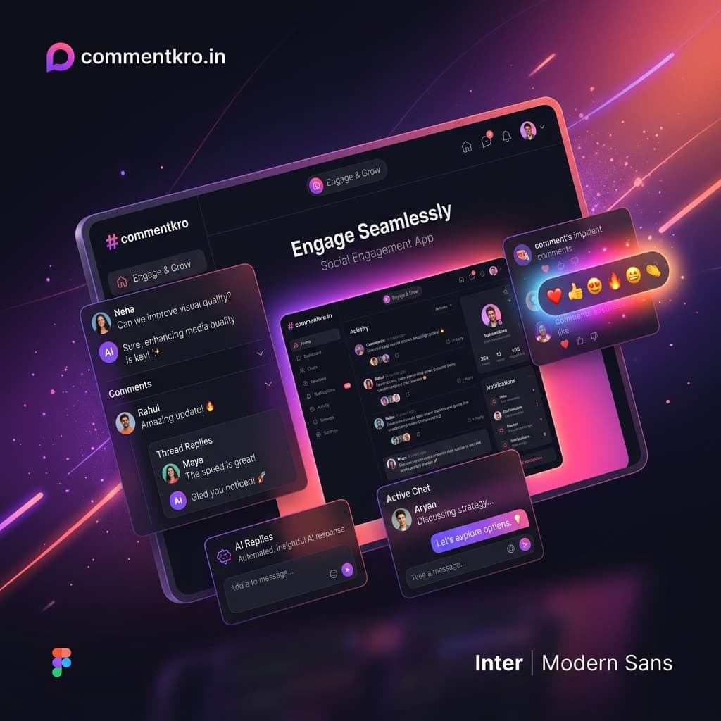 CommentKro — AI Social Engagement Assistant